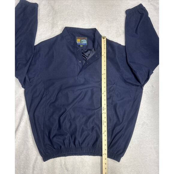 Forrester's 1/4 Snap Jacket Men's Large Navy Blue Golf Pullover Windbreaker - Picture 5 of 7